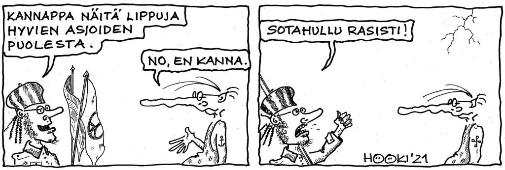 This image has an empty alt attribute; its file name is pitkanokka-ja-rasisti.jpg